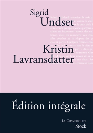 Kristin Lavransdatter - Sigrid Undset