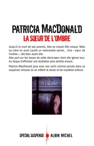 La soeur de l'ombre - Patricia J. MacDonald