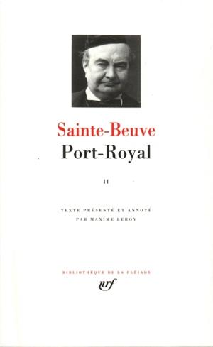 Port-Royal. Vol. 2 - Charles-Augustin Sainte-Beuve