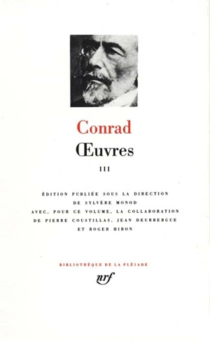 Oeuvres. Vol. 3 - Joseph Conrad