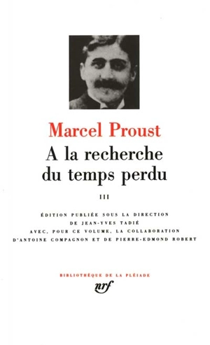 A la recherche du temps perdu. Vol. 3 - Marcel Proust