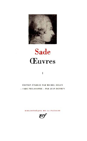 Oeuvres. vol. 1 - Donatien Alphonse François de Sade