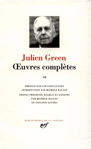 Oeuvres complètes. Vol. 7 - Julien Green