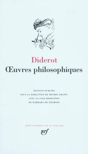 Oeuvres philosophiques - Denis Diderot