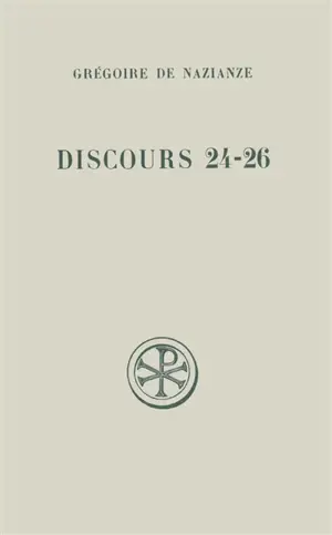 Discours 24-26 - Grégoire de Nazianze