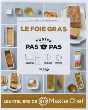 Le foie gras : poster pas à pas - Christophe Dovergne