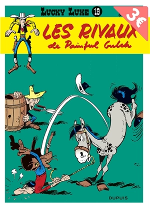 Lucky Luke. Vol. 19. Les rivaux de Painful Gulch - Morris