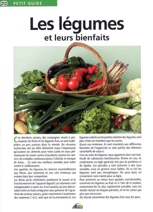 Les légumes et leurs bienfaits - Jean-Marie Polese