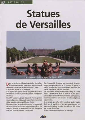 Statues de Versailles : le parcours initiatique de Louis XIV
