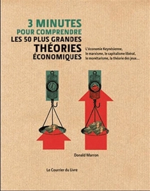 3 minutes pour comprendre les 50 plus grandes théories économiques : l'économie keynésienne, le marxisme, le capitalisme libéral, le monétarisme, la théorie des jeux... - Donald Marron