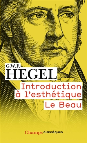 Esthétique. Vol. 1 - Georg Wilhelm Friedrich Hegel