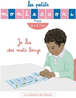 Je lis les mots longs : langage, 4 à 7 ans - Sylvie d' Esclaibes