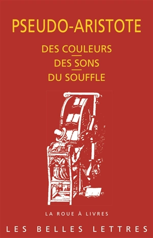 Des couleurs. Des sons. Du souffle - Aristote