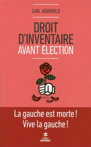 Droit d'inventaire avant élection - Carl Aderhold