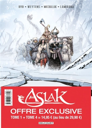 Aslak : pack : tomes 1 et 4 - Hub