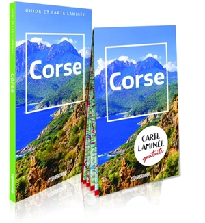 Corse : guide et carte laminée - Elzbieta Wszeborowska