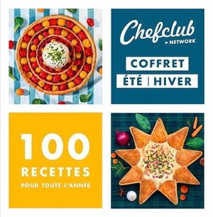 Coffret été-hiver : 100 recettes pour toute l'année - Chefclub (site web)