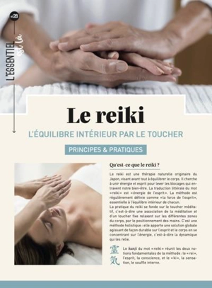 Le reiki : l'équilibre intérieur par le toucher