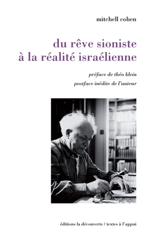 Du rêve sioniste à la réalité israélienne - Mitchell Cohen