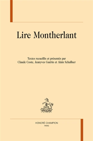 Lire Montherlant