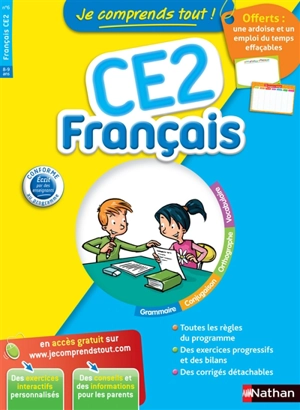 Je comprends tout, français CE2, 8-9 ans - Cécile Charrière