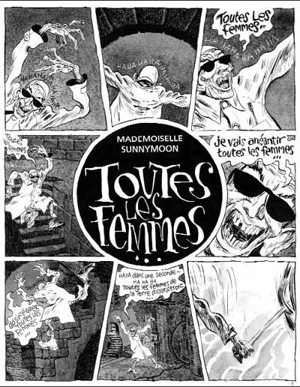 Mademoiselle Sunnymoon : toutes les femmes - Blutch