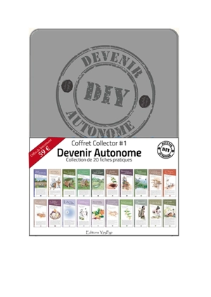 Coffret collector 1 Devenir autonome : collection de 20 fiches pratiques