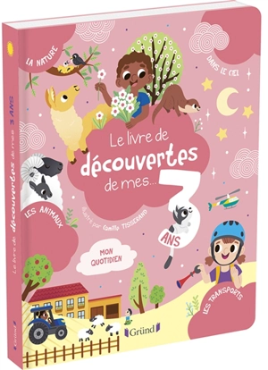 Le livre de découvertes de mes... 3 ans - Aurélie Desfour