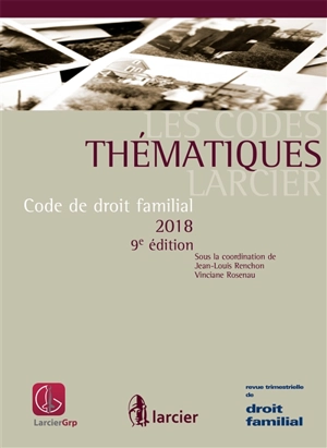 Code de droit familial 2018