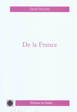 De la France - David Mascré