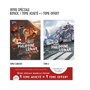 Les enquêtes polar de Philippine Lomar : offre spéciale bipack, 1 tome acheté = 1 tome offert : tome 5 gratuit, tome 6 - Dominique Zay