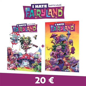 Pack I hate Fairyland tomes 1+2 - Skottie Young