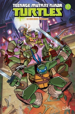 Teenage mutant ninja Turtles. Vol. 1. Le zoo-diac attaque ! - Landry Quinn Walker