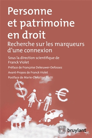 Personne et patrimoine en droit : recherche sur les marqueurs d'une connexion