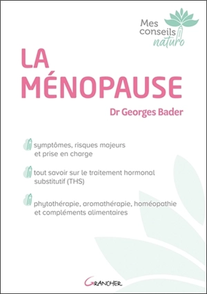 La ménopause - Georges Bader