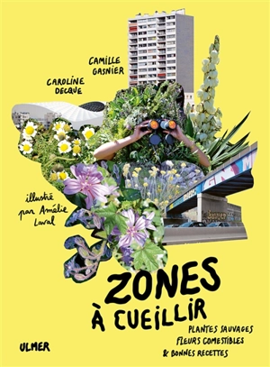 Zones à cueillir : plantes sauvages, fleurs comestibles & bonnes recettes - Caroline Decque