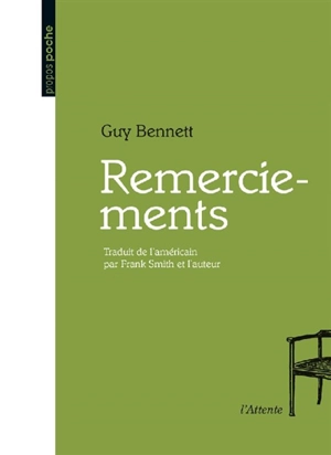 Remerciements - Guy Bennett