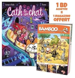 Cath & son chat tome 8 + Bamboo mag - Christophe Cazenove