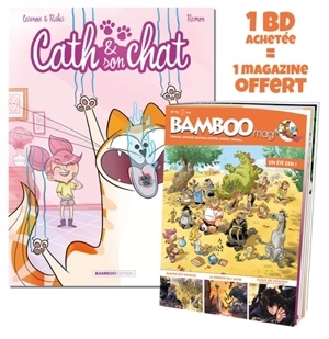 Cath & son chat tome 1 + Bamboo mag - Christophe Cazenove