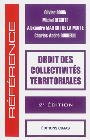 Droit des collectivités territoriales