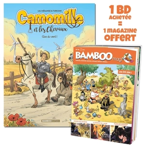 Camomille et les chevaux tome 7 + Bamboo mag - Lili Mésange