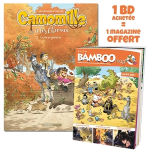 Camomille et les chevaux tome 8 + Bamboo mag - Lili Mésange