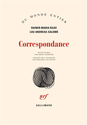 Correspondance - Rainer Maria Rilke