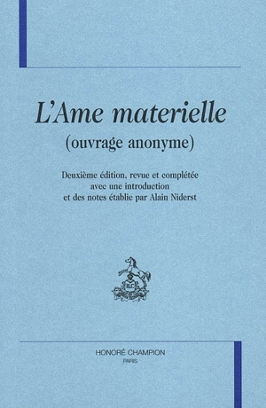 L'âme matérielle