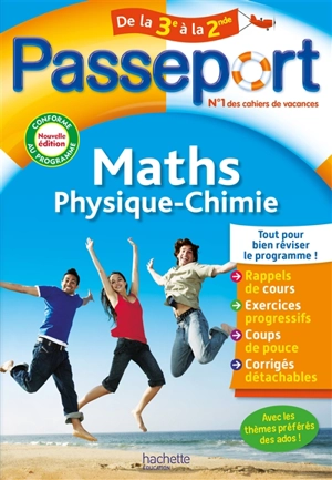 Passeport maths, physique chimie, de la 3e à la 2de : conforme au programme - Christophe Douay