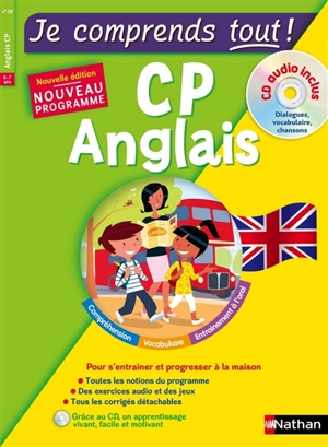 Je comprends tout ! Anglais CP, 6-7 ans : nouveau programme - Sandrine Guilloré-Chotard