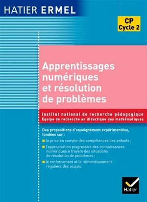 Apprentissages numériques et résolution de problèmes, cours préparatoire - Equipe de didactique des mathématiques (France)