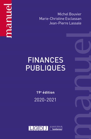 Finances publiques : 2020-2021 - Michel Bouvier