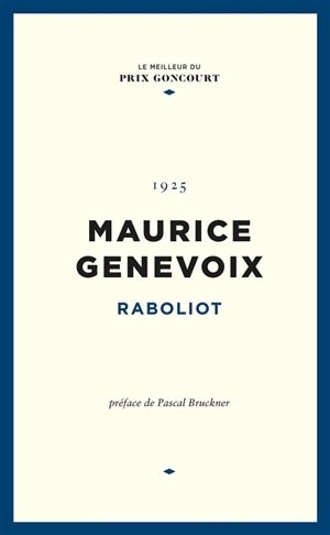 Raboliot - Maurice Genevoix