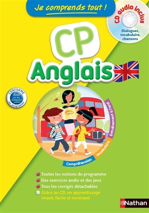 Je comprends tout ! Anglais CP, 6-7 ans - Sandrine Guilloré-Chotard